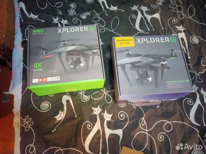 Xiro explorer 4k + жирный комплект