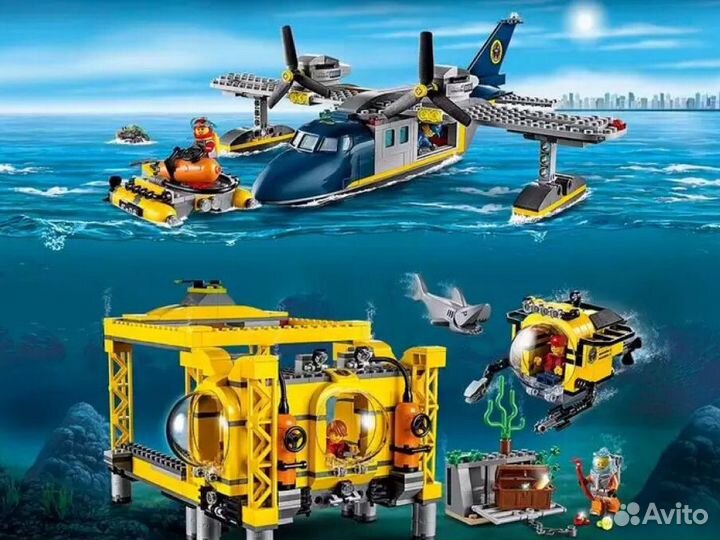 Lego City* 60096 Глубоководная База Исследователей