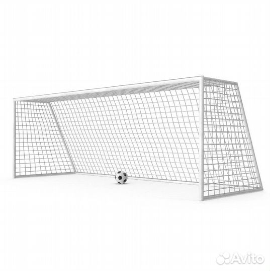 Сетка для футбольных ворот 7,5*2,5 м нить 4,0 мм