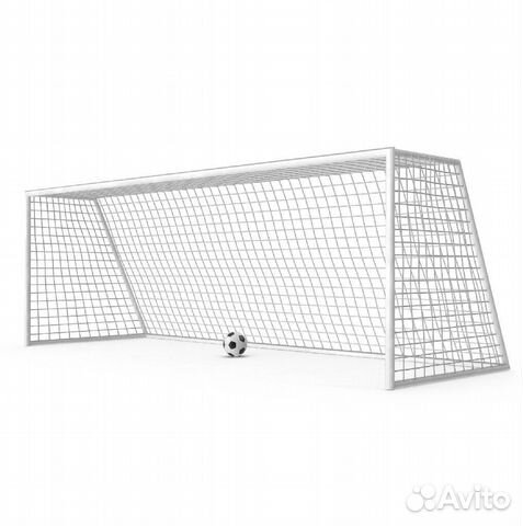 Сетка для футбольных ворот 7,5*2,5 м нить 4,0 мм