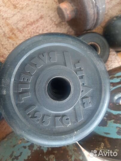 Грифы для штанги, блины, гири