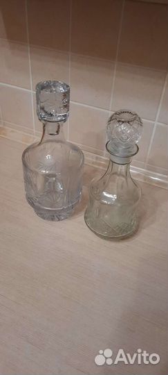 Графины стекло 0.5 и 0.7 литров