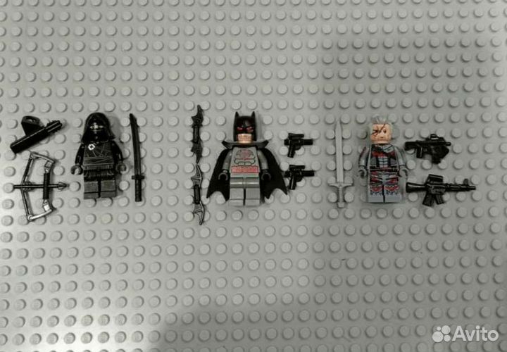 Кастомные минифигурки Lego dc super heroes