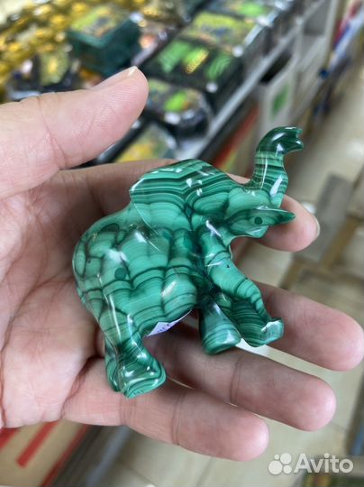Слон малахит