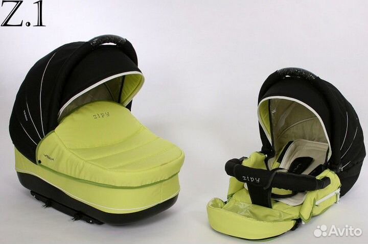 Коляска Verdi Zippy, 3 в 1