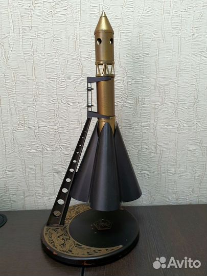 Сувенир светильник Старт Ракета ВДНХ