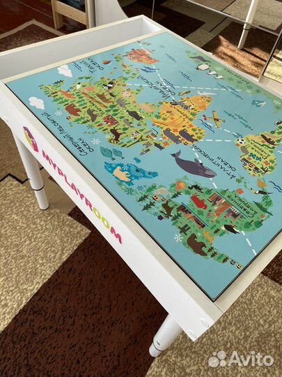 Световая песочница стол+стульчик