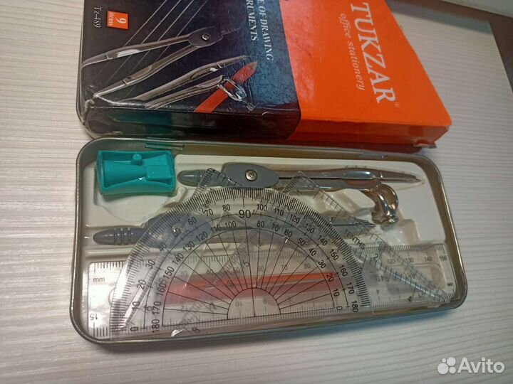 Набор для черчения 9 предметов