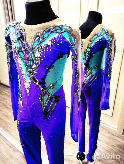 Костюм для фигурного кат., Худ. Гимнаст. 134-140