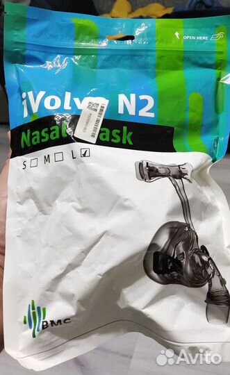 Маска сипап назальная cpap L