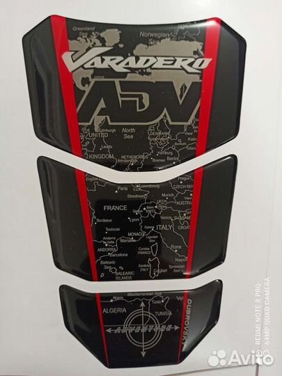 Honda varadero, накладки на бак