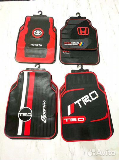 Автомобильные коврики Tayota.Honda и Trd Sport Мяг