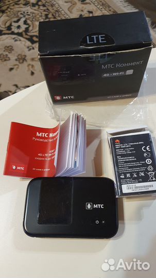 Huawei 826FT (E5372) 4G/LTE мобильный WI-FI роутер