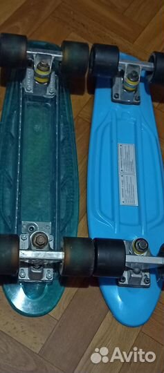 Цена Двух.Скейтборд-2 шт. Финлянд/ Россия
