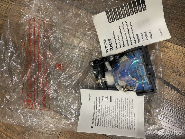 Лампа для проектора Toshiba tlpl55 оригинал