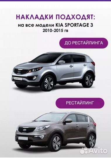 Накладки на крепления сидений