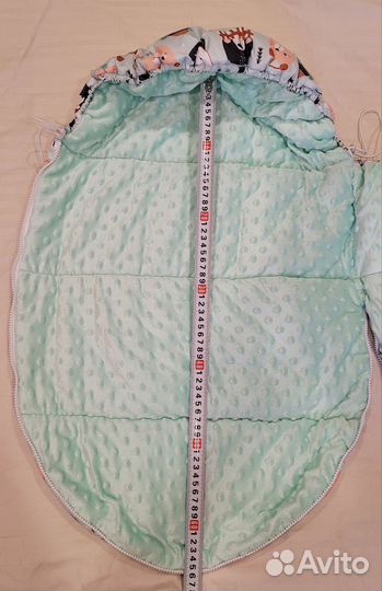 Зимний кокон конверт в коляску
