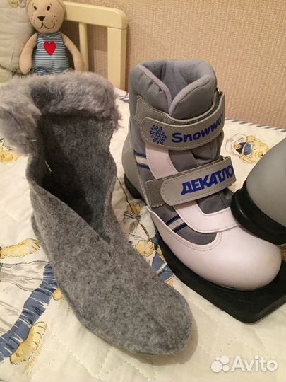 Лыжные ботинки детские