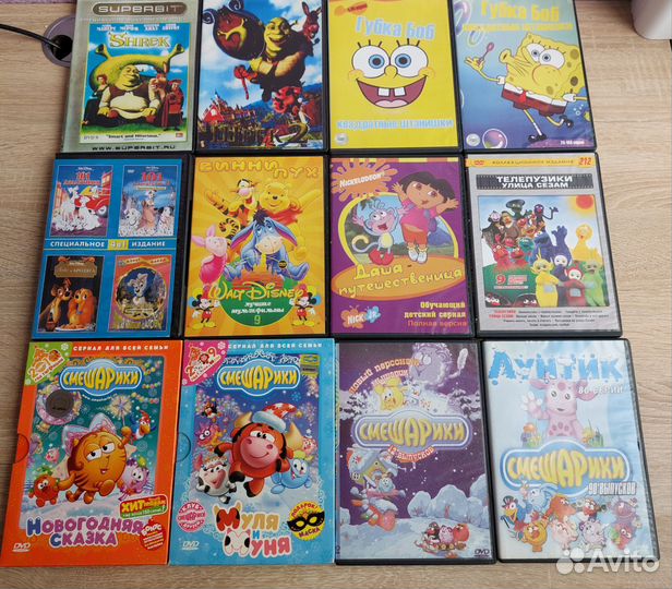 Dvd диски мультфильмы