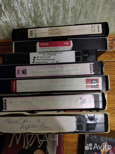 Видеокассеты 78 шт Цена за все
