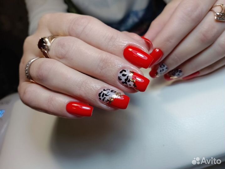 Маникюр, наращивание, гель лак