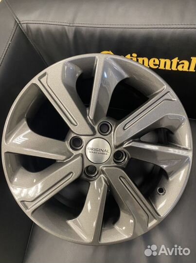 R15 4/100 новые литые диски графит