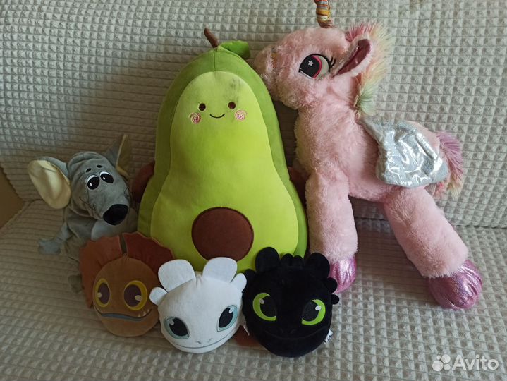 Мягкие игрушки пакетом