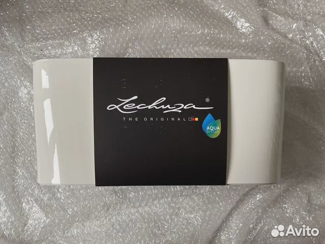 Кашпо с автополивом Lechuza delta 20 белый 5л