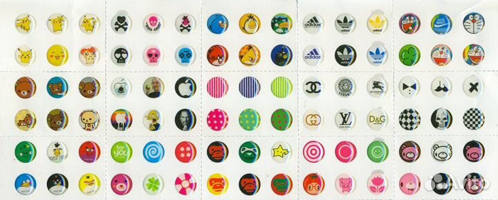 Наклейки на кнопку Home iPhone 4/4S/5/5S/5C