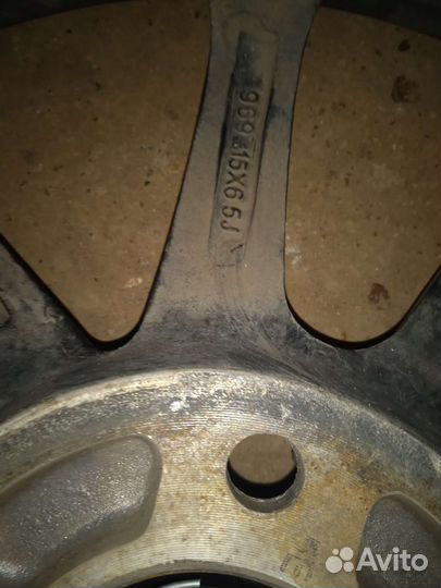 Диски литые r15 4x114 3 бу