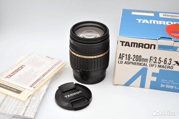 Tamron AF 18-200 /3.5-6.3 XR Di II LD sony
