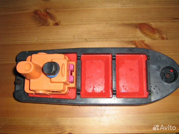 Баржа корабль с гудком СССР капитан