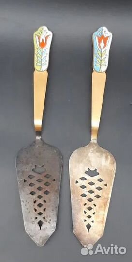 Лопатка для торта люм, СССР. Эмаль