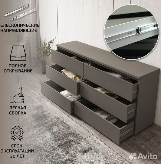 Комод Денвер от производителя в наличии