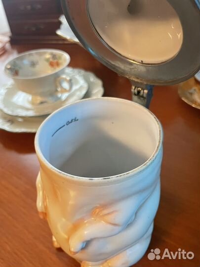 Пивная антикварная кружка Schierholz Германия