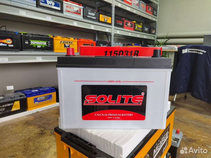 Аккумулятор Solite Super 95 Ач прям 750 А