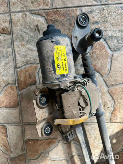 Трапеция дворников с моторчиком Hyundai Getz