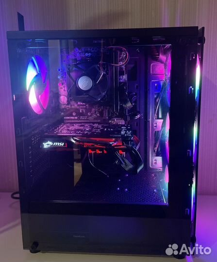 Игровой пк GTX1050ti Razen 5 3500x 3.60GHz