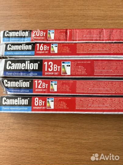 Люминесцентные лампы в ассортименте
