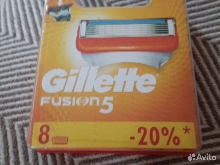 Р35. Gillette fusion 5 8 шт