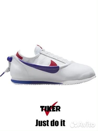 Кроссовки Nike Cortez x clot 