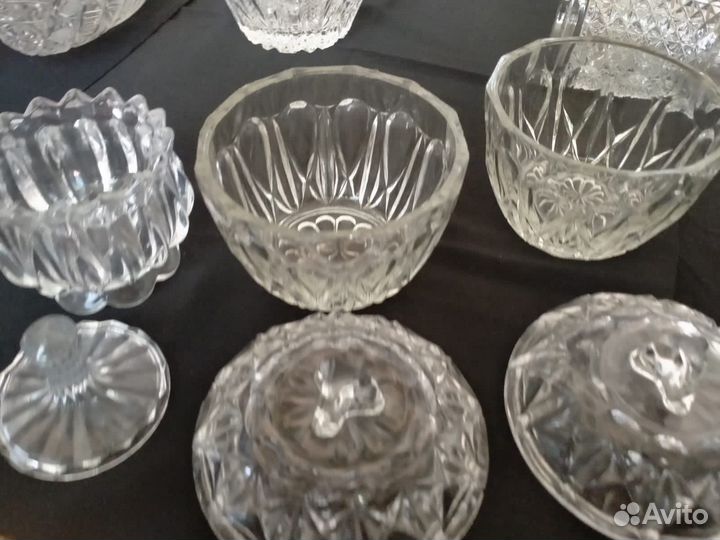 Вазы хрустальные СССР