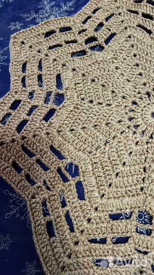 Салфетки сервировочные вязаные