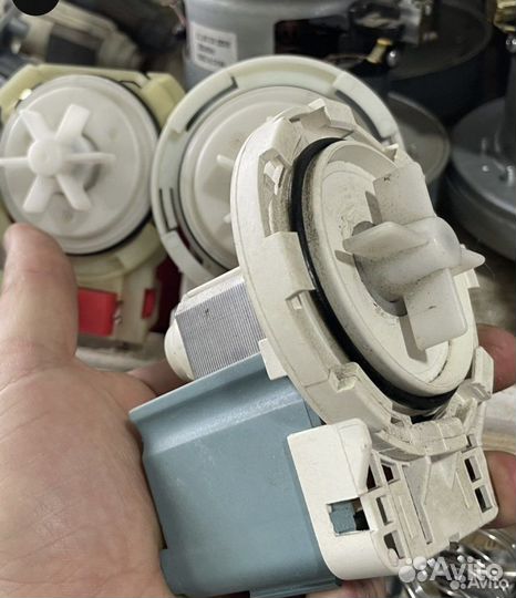 Насосы и тэни на стиралку. Запчасти на стиралку