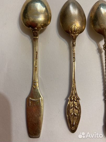 Ложки кофейные серебро 800 в коллекцию