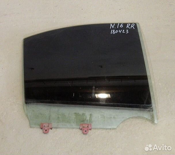 Стекло двери задней правой Almera N16 седан