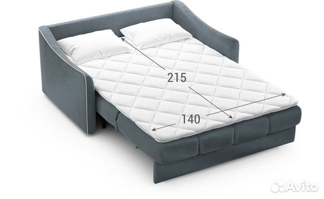 Диван новый в наличии Moon прямой аккордеон