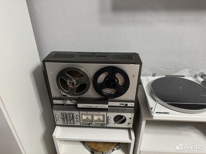 Катушечный магнитофон Астра мк 110 с1