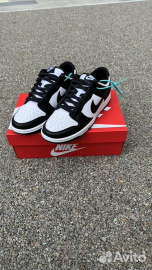 Nike Dunk Low Retro white black panda оригинал