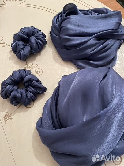 Шарф из органзы